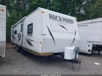  Salvage Rockwood Travel Trailer