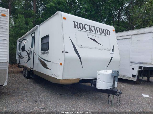  Salvage Rockwood Travel Trailer