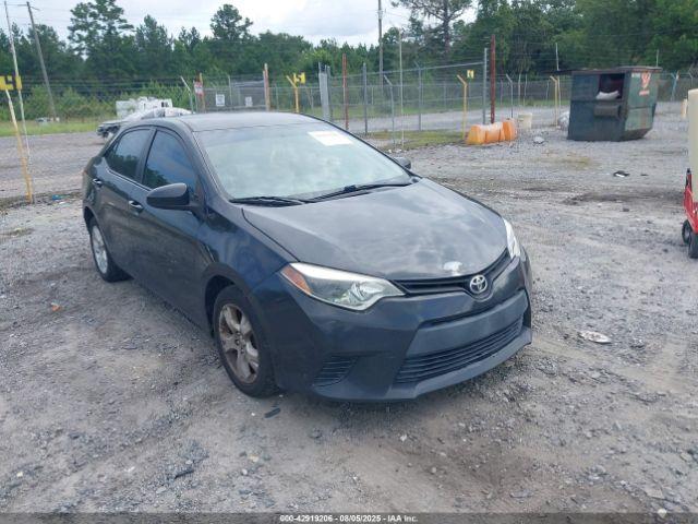 Salvage Toyota Corolla