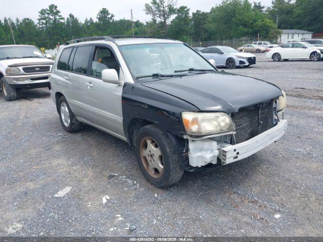  Salvage Toyota Highlander