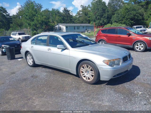  Salvage BMW 7 Series