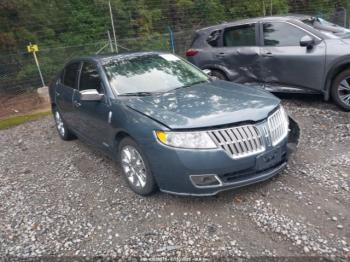  Salvage Lincoln MKZ Hybrid
