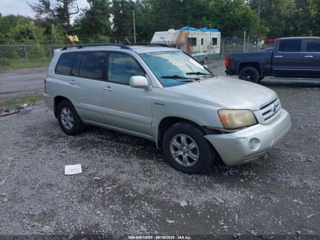  Salvage Toyota Highlander
