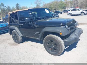  Salvage Jeep Wrangler