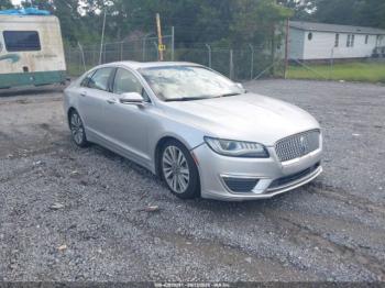  Salvage Lincoln MKZ