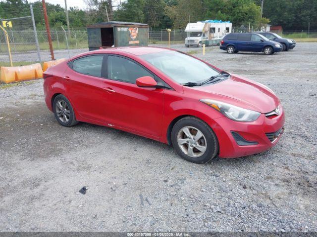  Salvage Hyundai ELANTRA