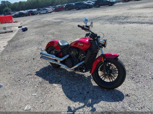  Salvage Indian Motorcycle Co Scout