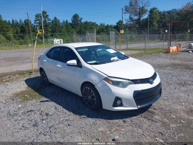  Salvage Toyota Corolla