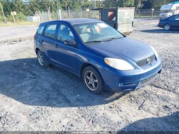  Salvage Toyota Matrix