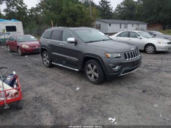  Salvage Jeep Grand Cherokee