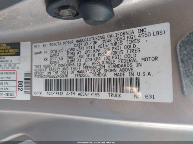 Toyota Tacoma Image 11