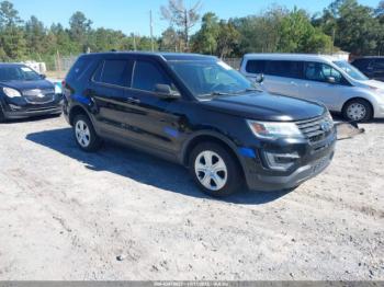  Salvage Ford Utility Police Intercepto