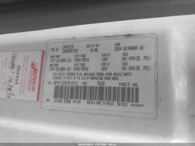 Dodge Ram 1500 St Image 7